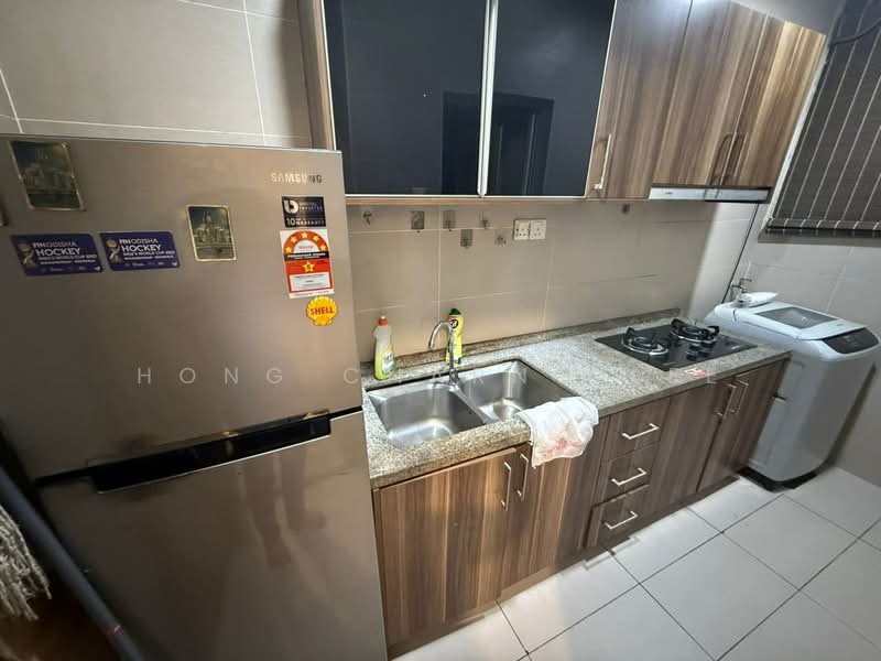 Service Residence for Rent at D'Secret Garden (Pangsapuri Kempas Indah) - Hong Charng Lee - Kitchen - PropertyGuru.com.my
