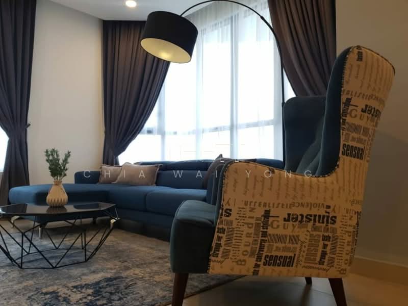 Servis Apartment untuk Dijual di KL Gateway Premium Residences - Chia Wai Yong - Living Room - PropertyGuru.com.my