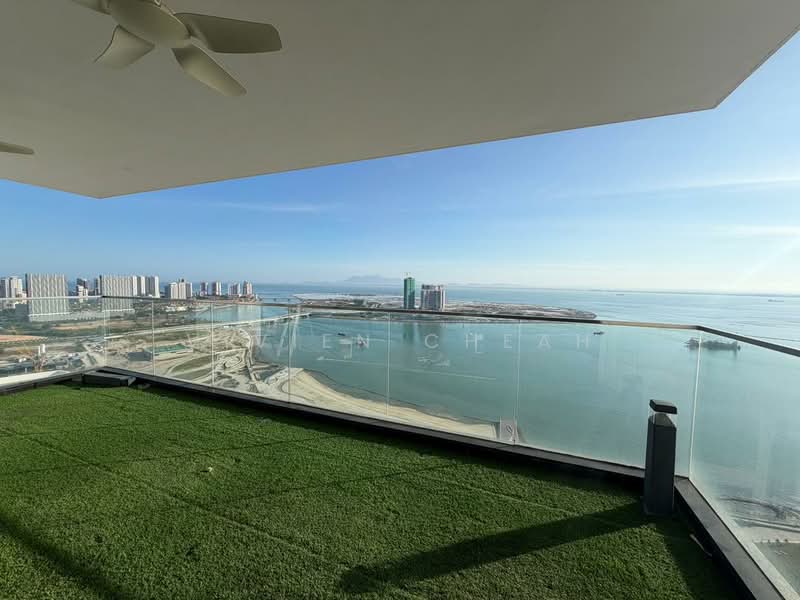 Kondominium untuk Dijual di Setia V Residences - Vivien Cheah - Balcony - PropertyGuru.com.my
