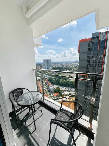 Service Residence for Rent at Sky Habitat - Candice Lok - Balcony - PropertyGuru.com.my