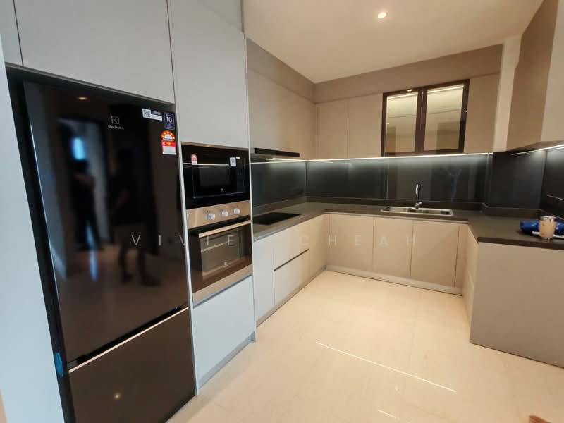 Servis Apartment untuk Disewa di Marriott Residence @ Gurney - Vivien Cheah - Kitchen - PropertyGuru.com.my