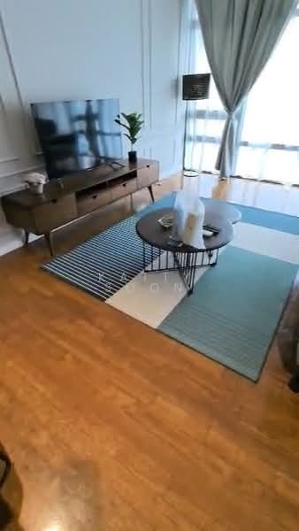 Service Residence for Sale at Anggun Residences - Katty Soon - Living Room - PropertyGuru.com.my