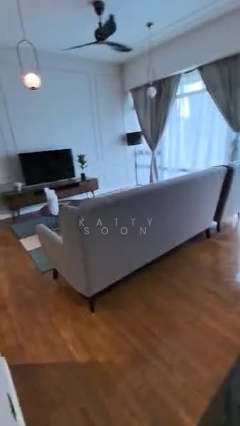 Service Residence for Sale at Anggun Residences - Katty Soon - Living Room - PropertyGuru.com.my