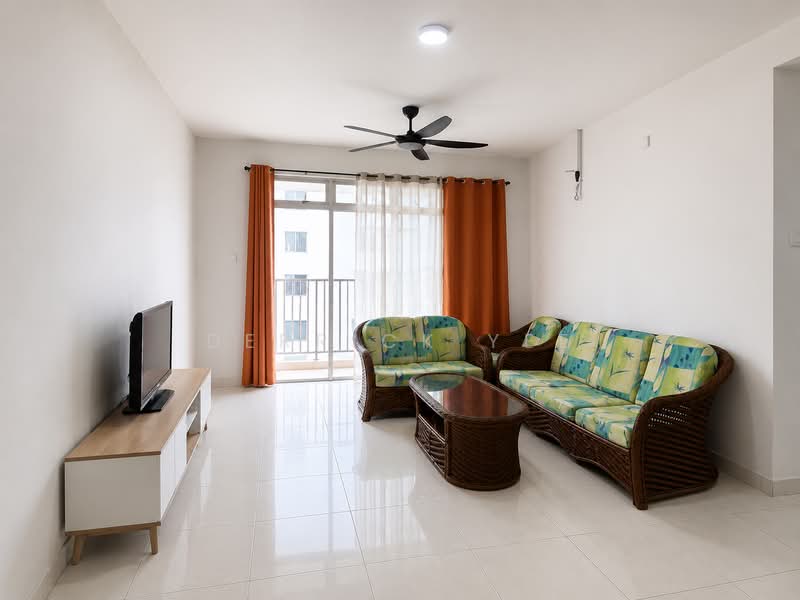 Pangsapuri untuk Disewa di Residensi Rumpun Bahagia (Residensi Melaka Tengah 1) - Derrick Yee - Living Room - PropertyGuru.com.my