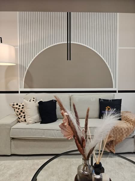 Kondominium untuk Disewa di Muze @ PICC - Michelle Mah - Living Room - PropertyGuru.com.my