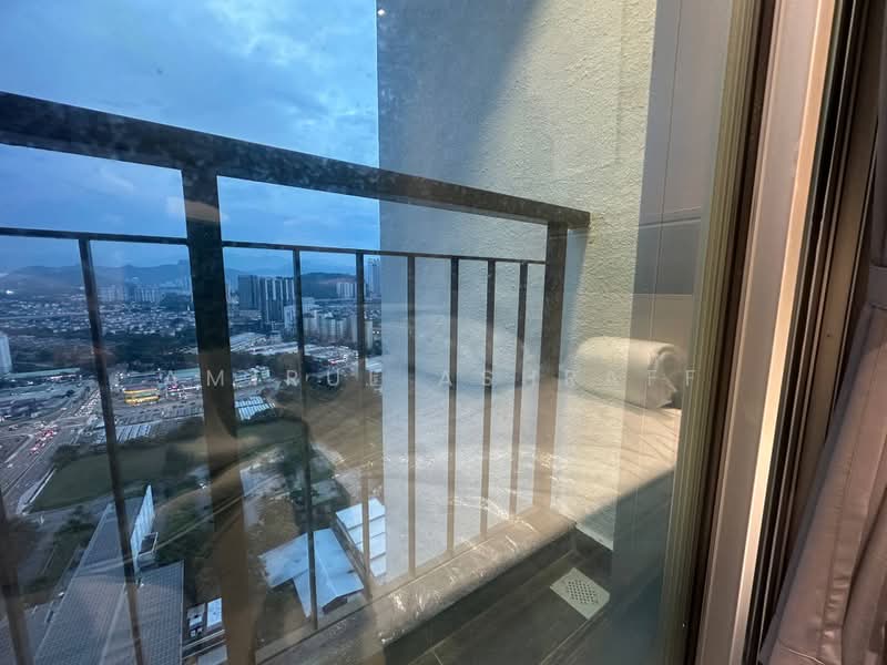 Service Residence for Rent at Residensi MH Platinum 2 - Amirul Ashraff - Balcony - PropertyGuru.com.my