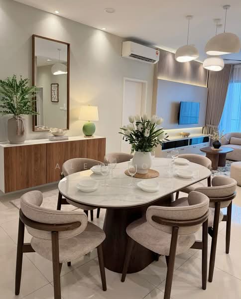 Kondominium untuk Disewa di Trinity Wellnessa - Alex Wong - Dining Room - PropertyGuru.com.my