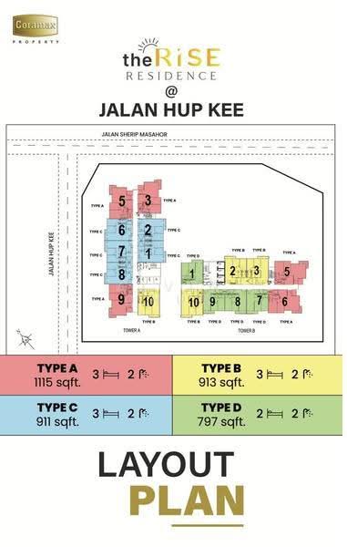 Kediaman Servis untuk Dijual di The Rise Residence - Alvin Chua - PropertyGuru.com.my