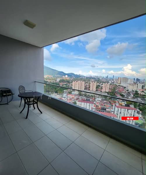 Kondominium untuk Disewa di Central Park condominium - Jiasin Yap - Balcony - PropertyGuru.com.my