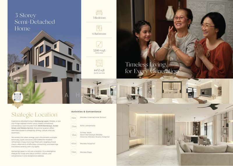 Rumah Berkembar untuk Dijual di Kampung Lapan (Melaka City) - Kah Chin Tay - Exterior - PropertyGuru.com.my