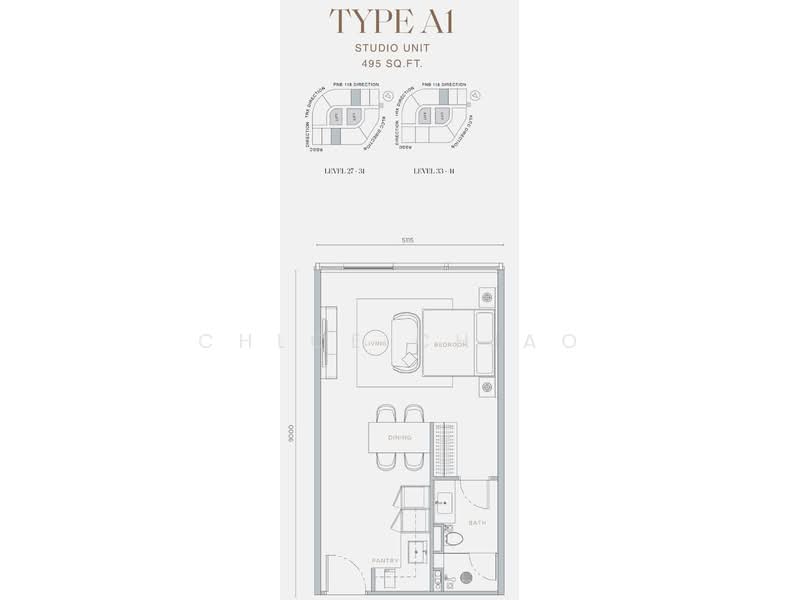 Servis Apartment untuk Disewa di Orion Residence Bukit Bintang - Chloe Chiao - PropertyGuru.com.my