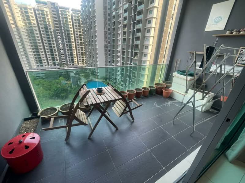 Kondominium untuk Disewa di X2 Residency - Steve Tham - Balcony - PropertyGuru.com.my