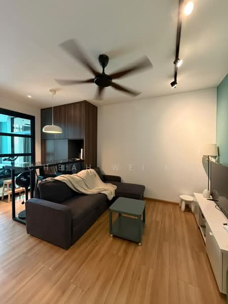 Servis Apartment untuk Disewa di H2O Residences - Cheah Wei Kit - Living Room - PropertyGuru.com.my