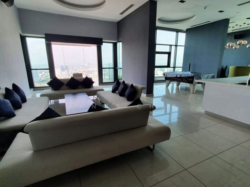 Servis Apartment untuk Dijual di Vogue Suites One - Vancs Chai - Living Room - PropertyGuru.com.my