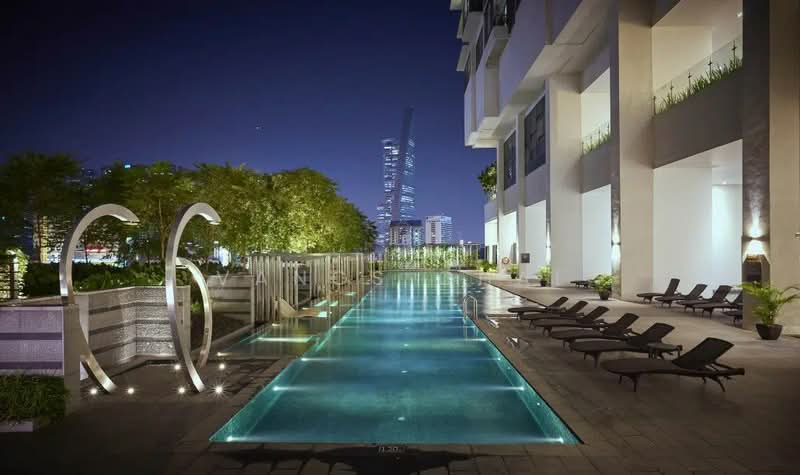 Servis Apartment untuk Dijual di Vogue Suites One - Vancs Chai - Exterior - PropertyGuru.com.my
