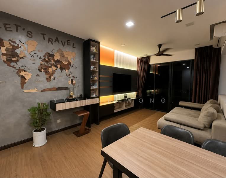 Condominium for Rent at Nidoz Residences @ Desa Petaling - Yvonne Wong - Living Room - PropertyGuru.com.my