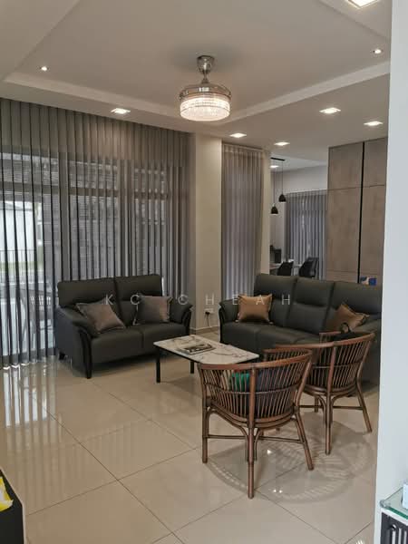 Rumah Teres 2 Tingkat untuk Disewa di Eco Grandeur (Puncak Alam) - KC Cheah - Living Room - PropertyGuru.com.my