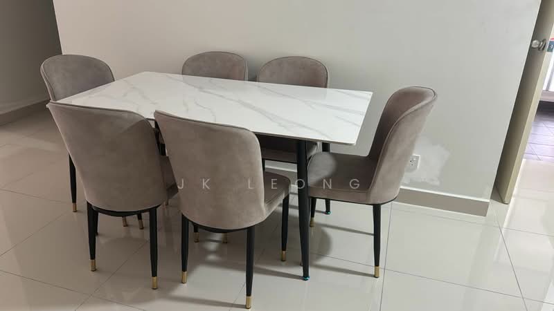 Servis Apartment untuk Disewa di Maxim Residences - JK Leong - Dining Room - PropertyGuru.com.my
