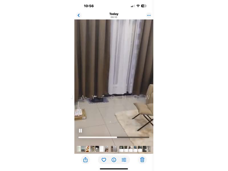 Kondominium untuk Disewa di Sky Awani Residensi 4 - Jay Chow - Living Room - PropertyGuru.com.my