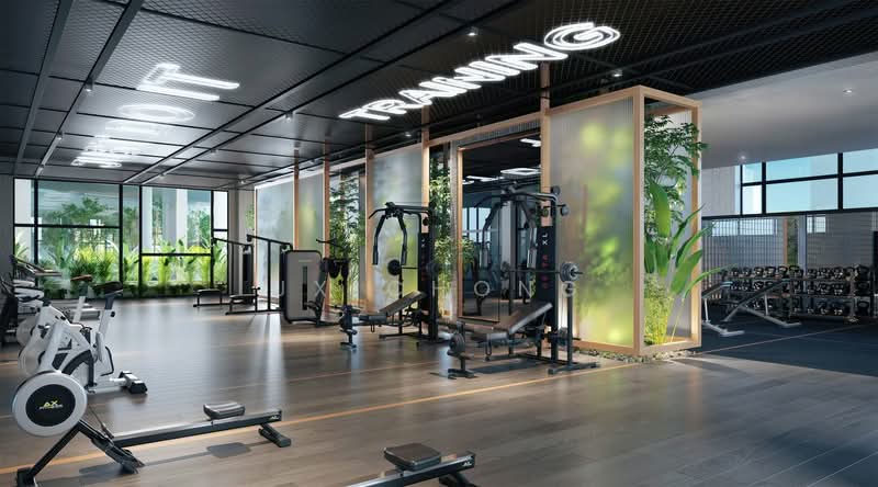 Service Residence for Sale at AraTre' Residences - JX Chong - Gym - PropertyGuru.com.my