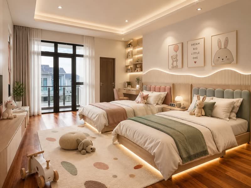 Rumah Berkembar untuk Dijual di Taman Impian Emas (Skudai) - Ah Bee - Bedroom - PropertyGuru.com.my