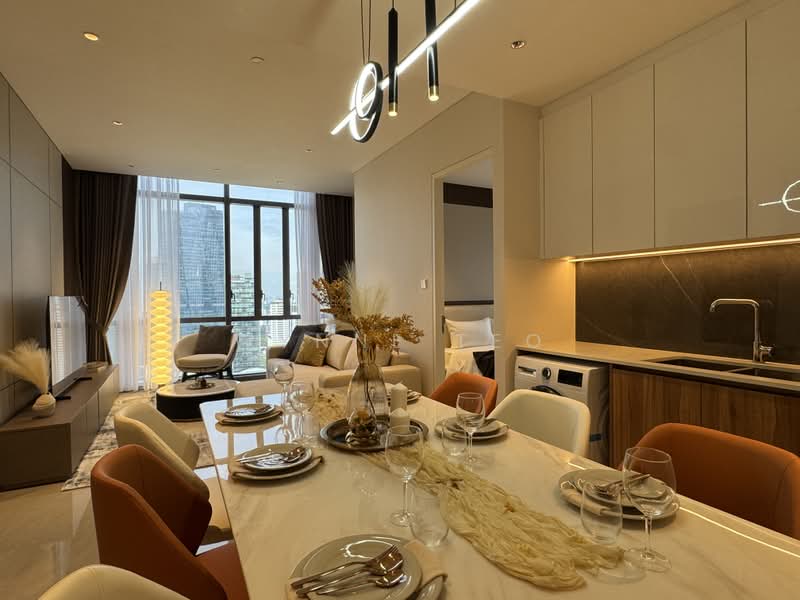 Servis Apartment untuk Dijual di Jewel by Oxley KLCC - WYNNE TEO - Living Room - PropertyGuru.com.my