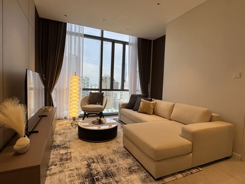 Servis Apartment untuk Dijual di Jewel by Oxley KLCC - WYNNE TEO - Living Room - PropertyGuru.com.my