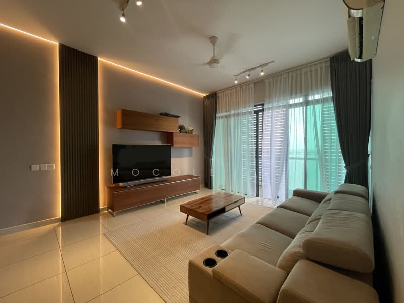Kondominium untuk Dijual di The LIGHT COLLECTION II - Mocole Lee - Living Room - PropertyGuru.com.my