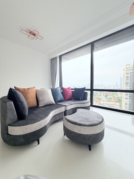Servis Apartment untuk Disewa di Pavilion Damansara Heights, Windsor Suites - Max Lim - Living Room - PropertyGuru.com.my
