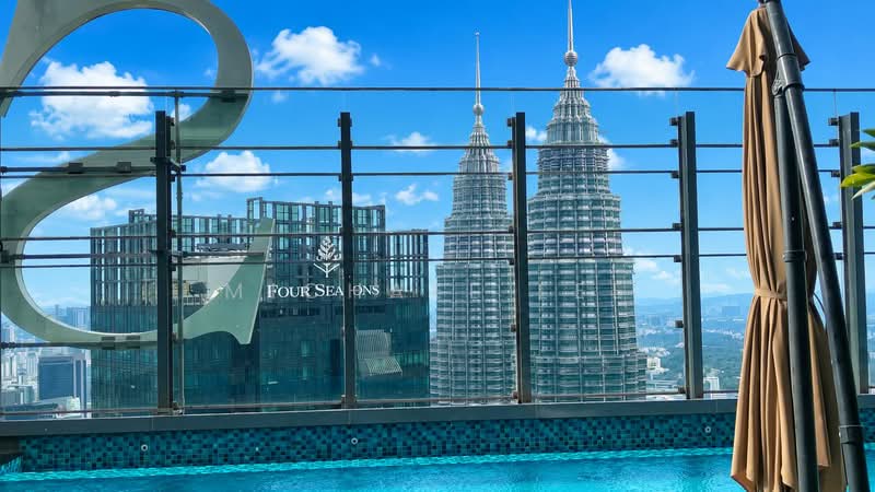 Service Residence for Rent at SO Sofitel Kuala Lumpur Residences - Michael Lee - Pool View - PropertyGuru.com.my