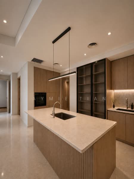 Condominium for Sale at Southpoint Residences - Jay Tian - Dry Kitchen & Island - PropertyGuru.com.my