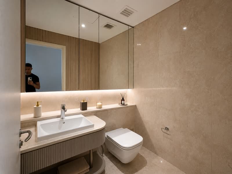 Kondominium untuk Dijual di Southpoint Residences - Jay Tian - Bathroom - PropertyGuru.com.my