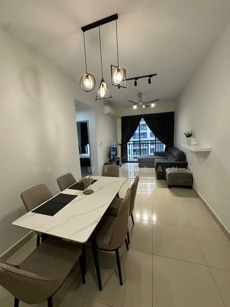 Condominium for Rent at Platinum Arena - GAN WEY SAND - Living Room - PropertyGuru.com.my