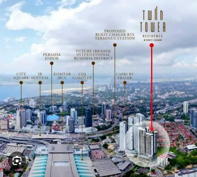 Servis Apartment untuk Dijual di Twin Tower Residence - Chia Siao Jong Serene - PropertyGuru.com.my