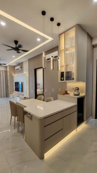 Kondominium untuk Disewa di Codrington Residence - Silvester Ti - Living Room - PropertyGuru.com.my