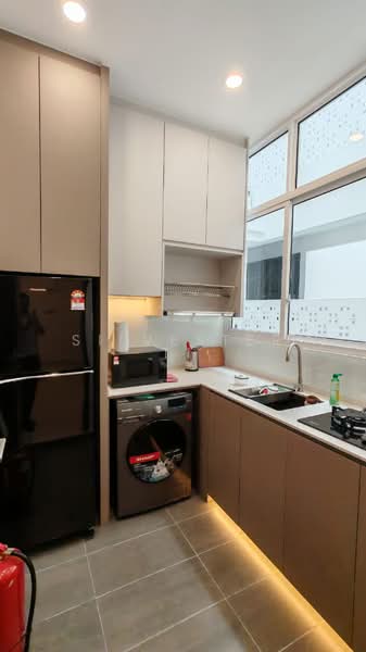 Kondominium untuk Disewa di Codrington Residence - Silvester Ti - Kitchen - PropertyGuru.com.my