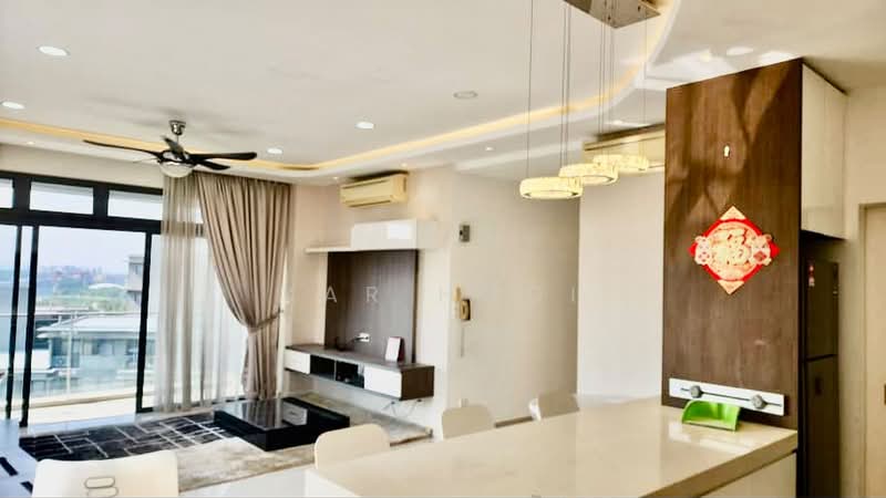 Kondominium untuk Disewa di Mirage By The Lake - Kar Hooi - Living Room - PropertyGuru.com.my