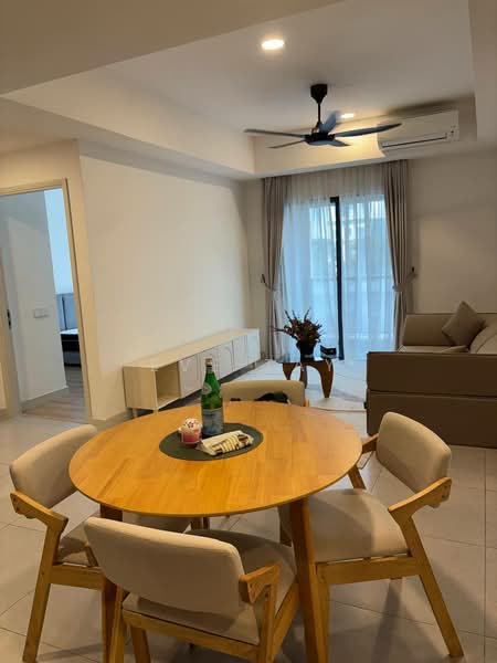 Servis Apartment untuk Disewa di The Atrium - Eve Tay - Living Room - PropertyGuru.com.my