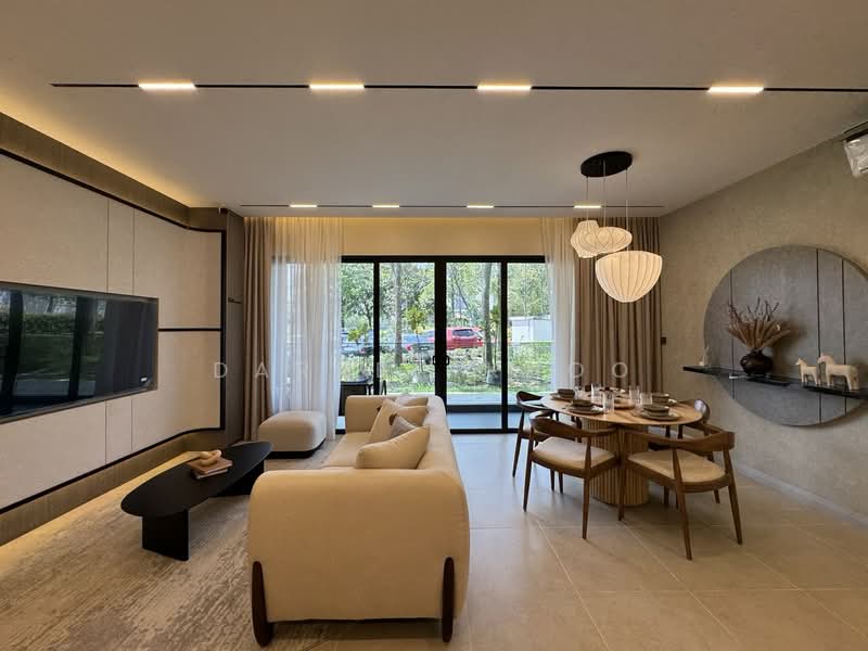 Kondominium untuk Dijual di Oaka Residences - Darren Khoo - Living Room - PropertyGuru.com.my