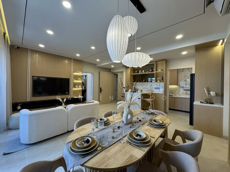 Kondominium untuk Dijual di Oaka Residences - Darren Khoo - Living Room - PropertyGuru.com.my