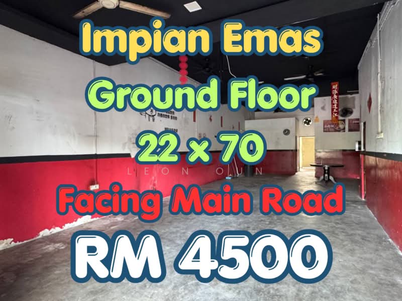 Shop / Office for Rent in Taman Impian Emas (Skudai) - Leon Oun - PropertyGuru.com.my