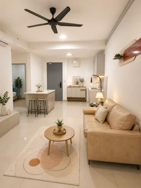 Service Residence for Rent at BeCentral @ i-City - Coyi Lim - Living Room - PropertyGuru.com.my