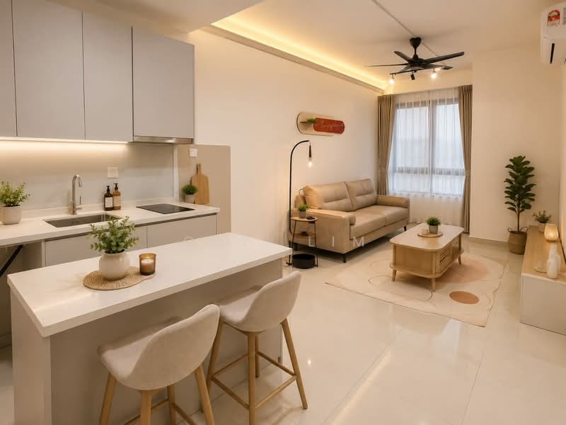 Service Residence for Rent at BeCentral @ i-City - Coyi Lim - Living Room - PropertyGuru.com.my