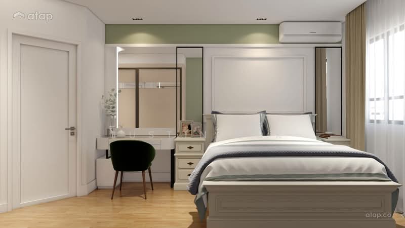 Servis Apartment untuk Dijual di Emerald 9 - Justin Mok - Bedroom - PropertyGuru.com.my