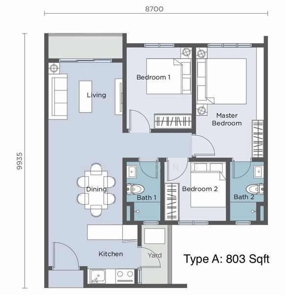 Kondominium untuk Dijual di RV2 Residence (Riverville Residences 2) - MH Wong - PropertyGuru.com.my
