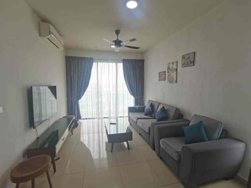 Kediaman Servis untuk Dijual di LakePark Residence @ KL North - Alex Yap - Living Room - PropertyGuru.com.my
