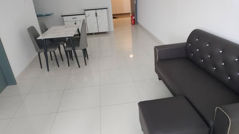 Servis Apartment untuk Disewa di TRIO By Setia - Canly Tee - Living Room - PropertyGuru.com.my