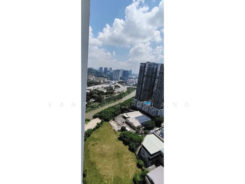 Servis Apartment untuk Dijual di D'Ivo - Vanessa Chang - Actual View from living room  - PropertyGuru.com.my