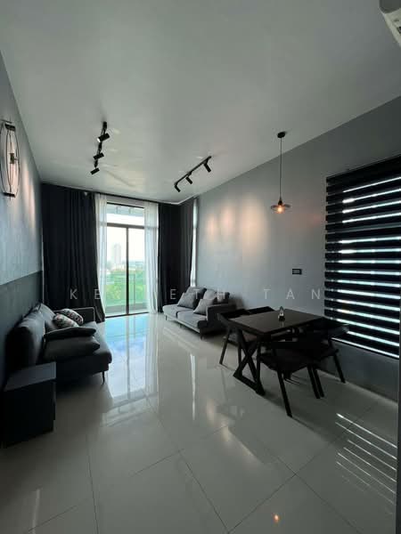 Service Residence for Rent at Wave @ Marina Cove - Kenneth Tan - Living Room - PropertyGuru.com.my