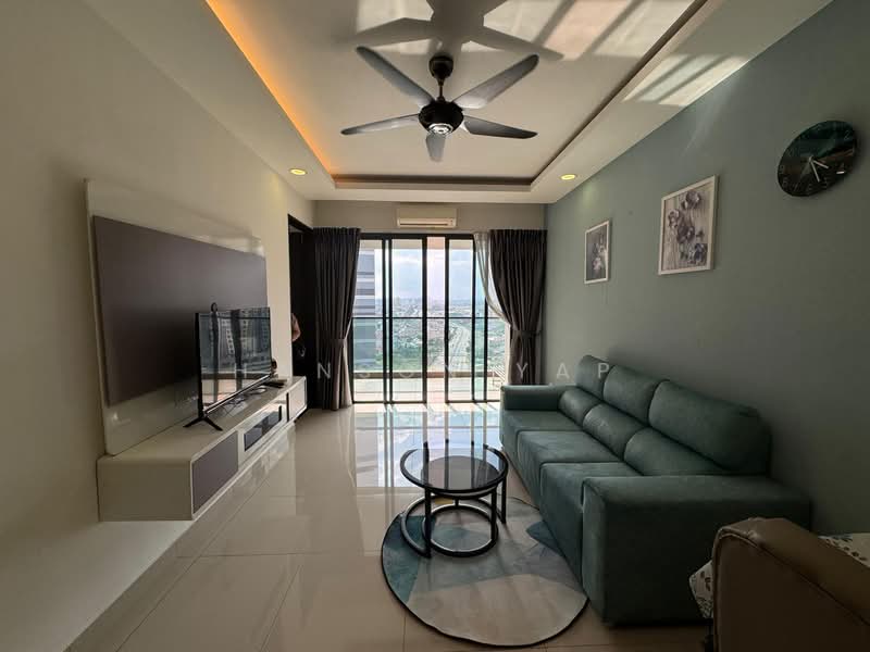 Servis Apartment untuk Dijual di Symphony Tower (Menara Simfoni) - Hanson Yap - Living Room - PropertyGuru.com.my